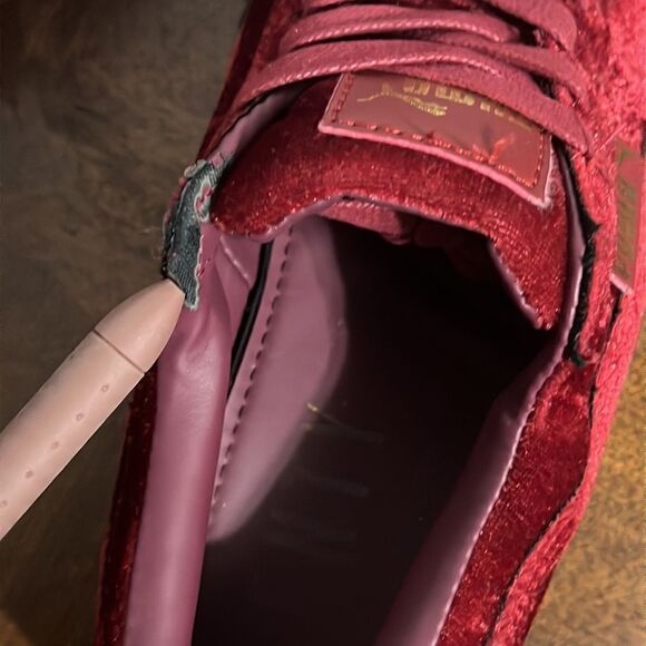 🔥🔥Puma Fenty by Rhianna creepers suede platform sneakers burgundy Sz 6.5 - GUC - Picture 11 of 11